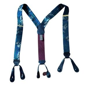 Vintage Trafalgar Silk Suspenders